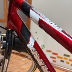 子供用　自転車　赤　24インチの画像