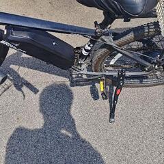 BRANJAY 電動アシスト自転車 山地自転車 26インチ 坂登35度 48V10.4AH大容量バッテリー 350Wパワーモーター 最大続行距離150km シマノ7段変速 ディスクブレーキ 防水機能IP56 アウトドア 山登り 日本語取扱説明書/フレームバック/スマホホルダ/空気入れ付きの画像