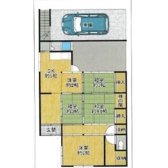 ✨初期費用無料 5DK 駐車場付き平屋戸建 ✨ペット多頭飼育や事...