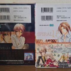 スパイラル 10巻 15巻 城平京 水野英多 初版発行 スクウェア・エニックスの画像