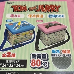 トムとジェリー 保冷保温 収納BOXチェア2種 セット売りの画像