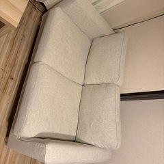 二人がけソファの画像