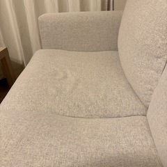 二人がけソファの画像