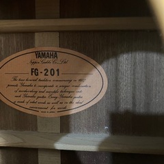 アコギ
ヤハマFG-201の画像