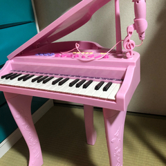 子供用　おもちゃ　女の子おもちゃ　トップトッツ マイファースト グランドピアノ ピンク トイザらス限定の画像