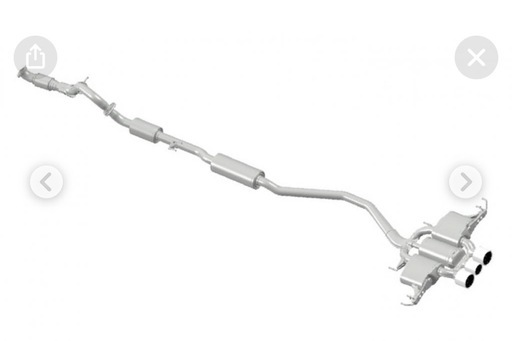 シビックtypeR  純正マフラー