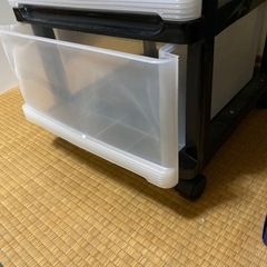カラーボックス　キャスター付きの画像
