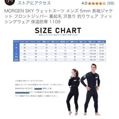 ウェットスーツ　Mサイズ
の画像
