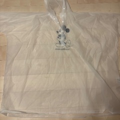 ディズニー　ミッキー　レインコート　雨具　大人用※使用済みの画像