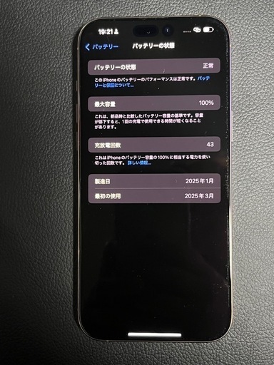【極美品】iPhone16 Pro Max 256GB