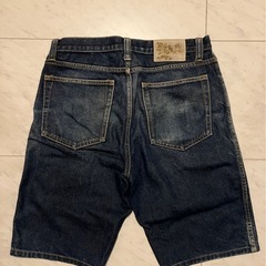 『美品』NESTA BRAND ハーフ デニム パンツ 32インチ　ネスタ ジーンズ Gパンの画像