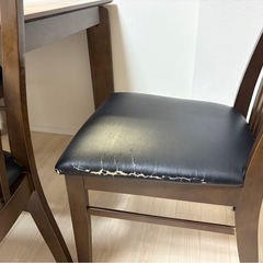 ダイニングテーブル5点セット　浜田家具の画像
