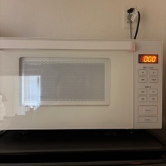 美品✨【無印良品】電子レンジ　ホワイトの画像