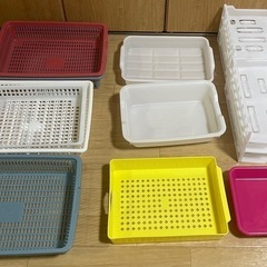 収納　プラスチック　　ケースの画像