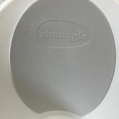 shnuggleシュナグル ベビーバス ホワイト×グレーの画像