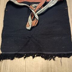 (中古)昭和レトロ ジップ付き前掛けの画像