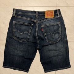 『美品』リーバイス 505 ハーフ デニム パンツ 32インチ ジーンズ Gパンの画像