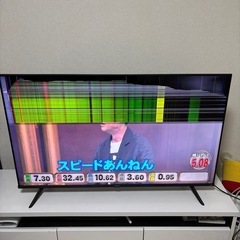 液晶テレビ Hisense 50v型 50E65G ジャンク品の画像
