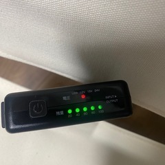 サンエス空調風神服　24vバッテリーとファンの画像