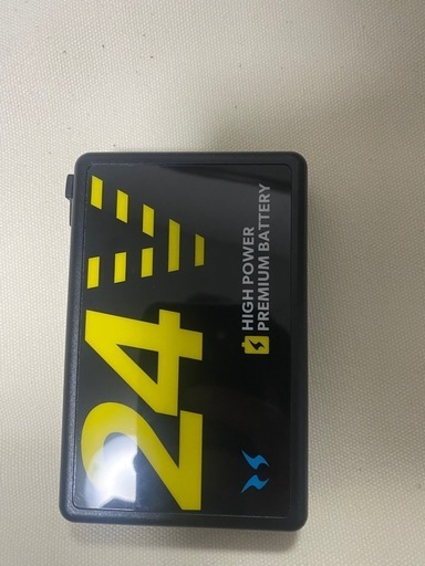 サンエス空調風神服　24vバッテリーとファン