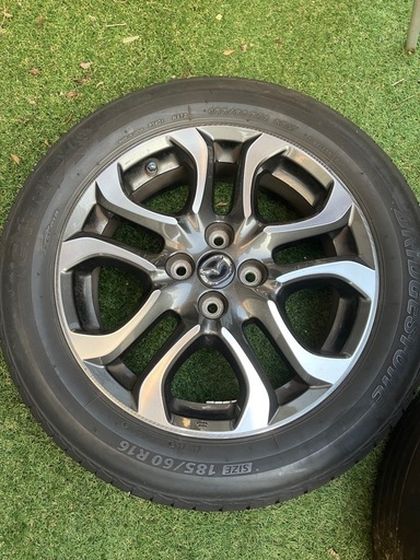 デミオDJ5 XDツーリング185/60R16 タイヤ・ホイールセット16インチ