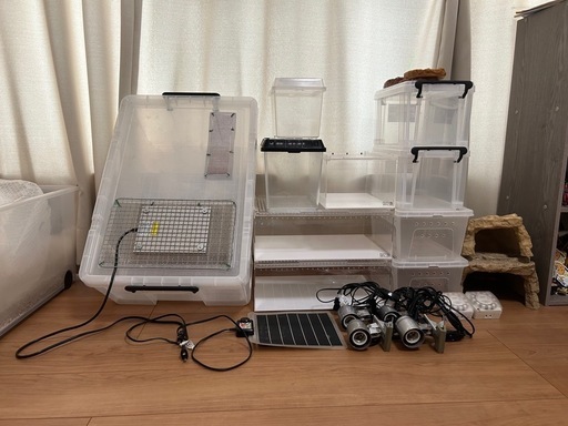 爬虫類用ケージ