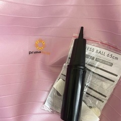 【エレコム】バランスボール65cm カバー＆バランスボールの画像