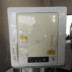 HITACHI 電気衣類乾燥機 DE-N60WV 6.0kg 2017年製　広島の画像