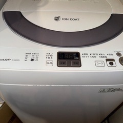 SHARP 洗濯機 5.5kgの画像