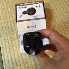 FMトランスミッター Bluetooth 車 スマホ USB 充電器 音楽の画像