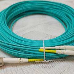 光ファイバ lclc OM3 20m 未使用の画像