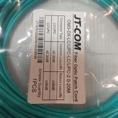 光ファイバ lclc OM3 20m 未使用の画像