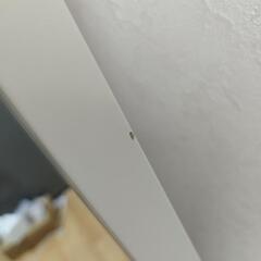 スリム　全身鏡　姿見　スタンドミラー　ホワイトの画像