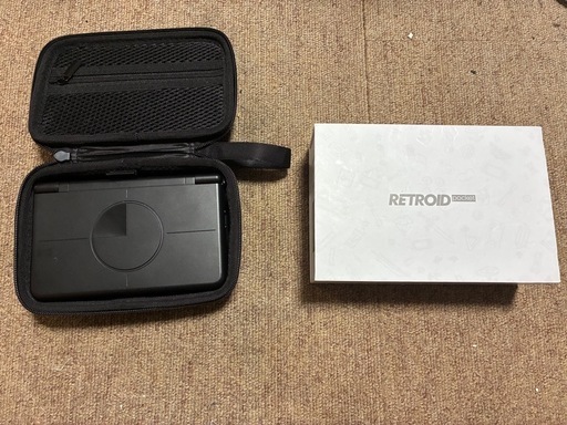 retroid flip 2 とmicro sd256GB、別売りのポーチ付き