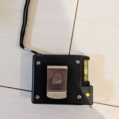 メジャー　３ｍ　水平器・ストッパー付(メール便・送料無料)セイワの画像