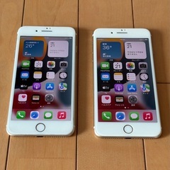 iPhone7 plus SIMフリー 2台 (おまけ付き)の画像
