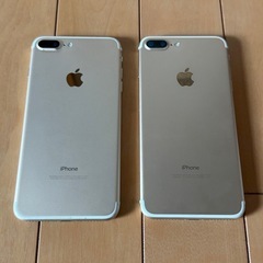 iPhone7 plus SIMフリー 2台 (おまけ付き)の画像