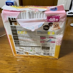 ドンキ ペットシーツ ワイド 48枚 開封のみの画像