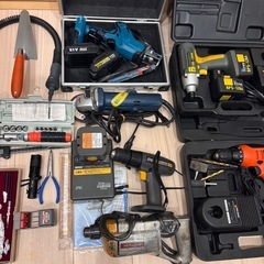 電動工具まとめ マキタ 日立 RYOBIなどの画像