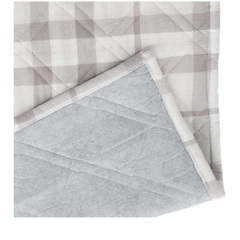 【美品】コーナンオリジナル/ラグ  LIFELEX　洗えるウォッシュコットン制菌防臭キルトラグ　約185×185ｃｍ　の画像