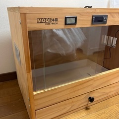 木製 飼育ケース ペットゲージ 爬虫類 引き出しの画像