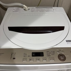 SHARP 縦型洗濯機　ES-GE6E 2021年の画像