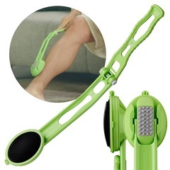 新品！DOWMI Body Back Scratcher 交換可能なブラシヘッド付きの画像