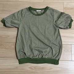 クラシカルエルフ ハニカム柄ジャガードニットソー　の画像