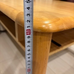 木製ローテーブル90㎝×60㎝の画像