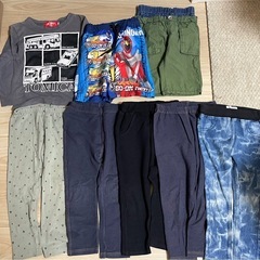 男の子合物服100センチ33点セットの画像