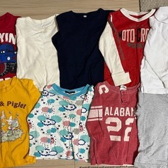 男の子合物服100センチ33点セットの画像