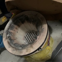 七輪と炭火おこしセット　中古の画像