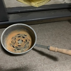 七輪と炭火おこしセット　中古の画像