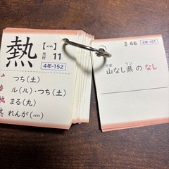 4年生　ミチムラ式漢字カードの画像